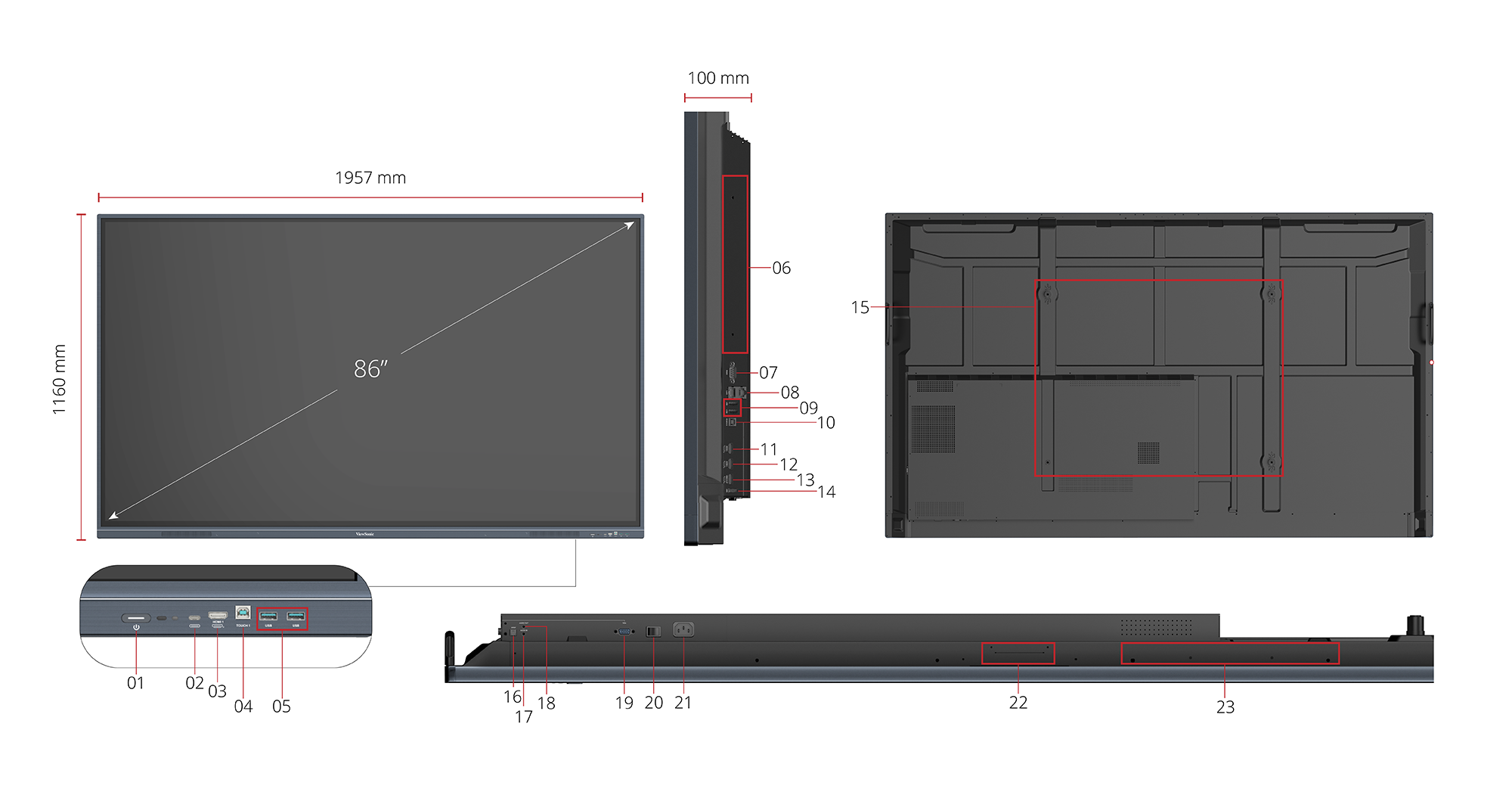 13 interactive panel viewsonic