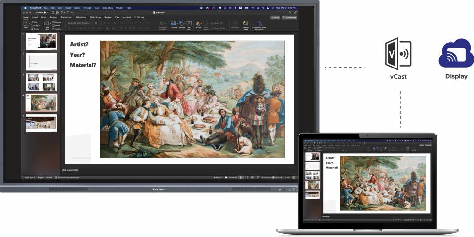 4 interactive panel viewsonic