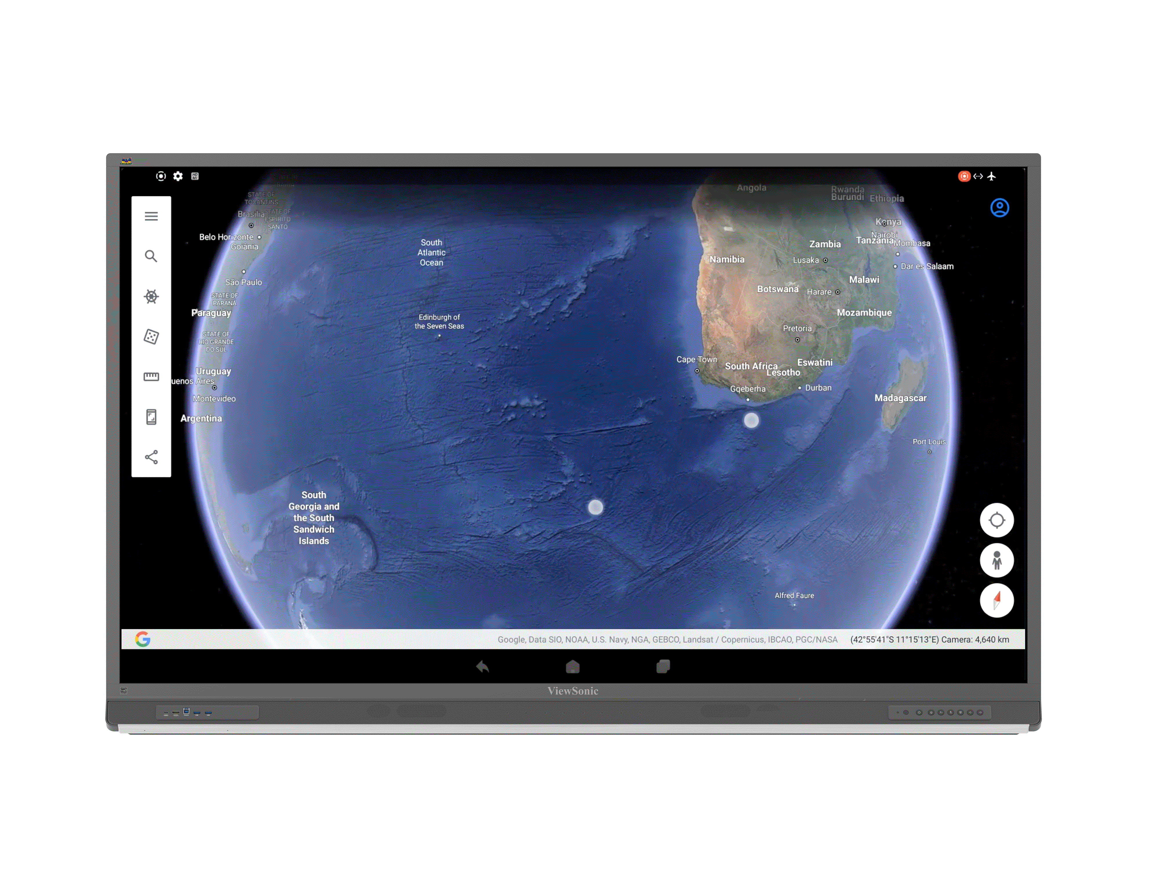 3 viewsonic interactive panel display