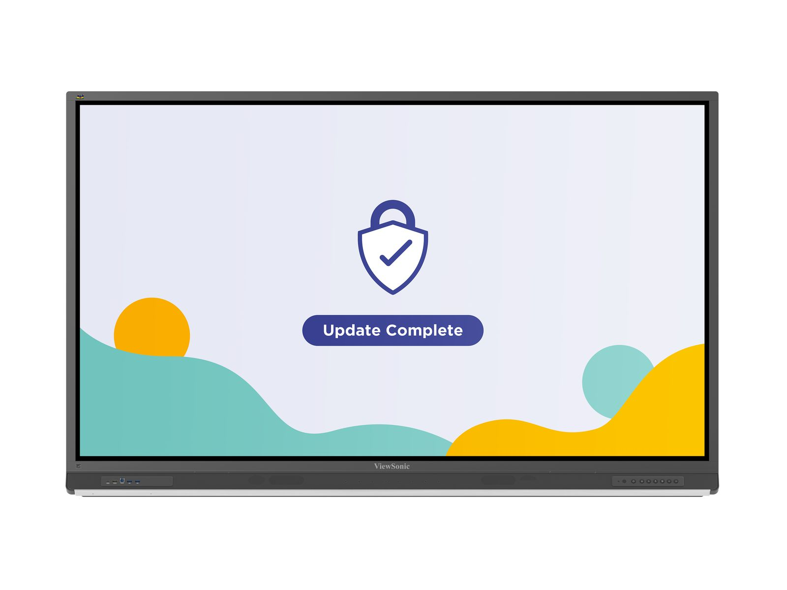 4 viewsonic interactive panel display