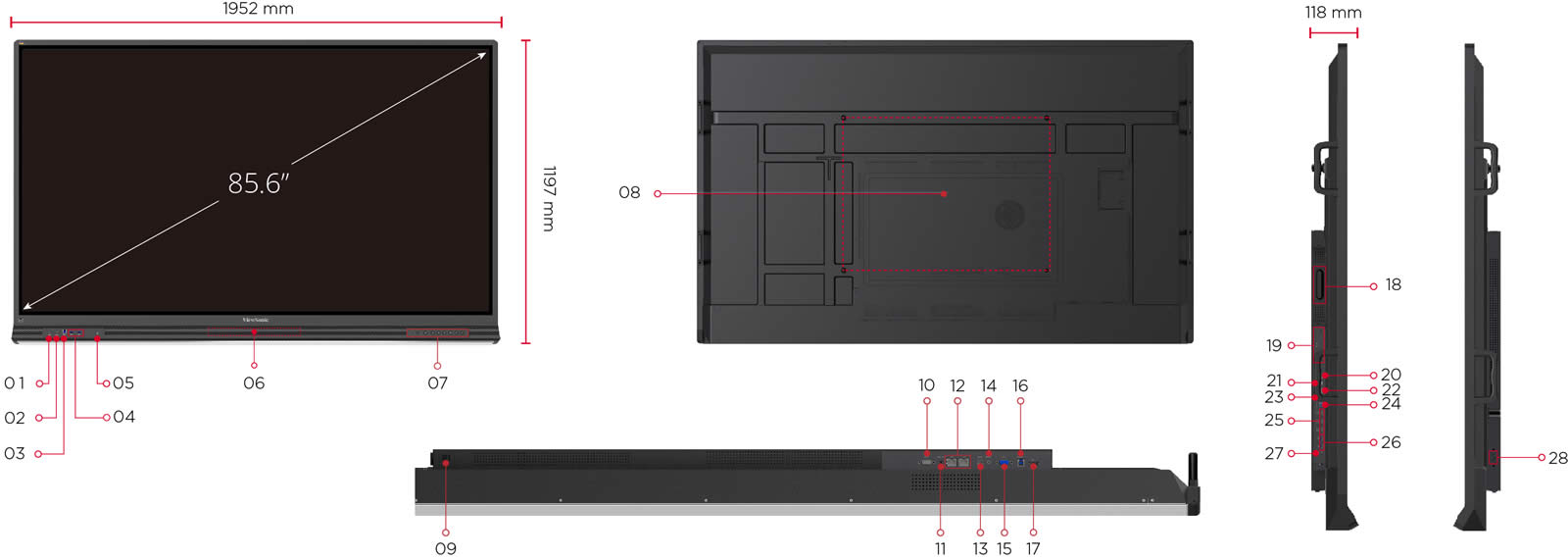 26 86 viewsonic interactive display