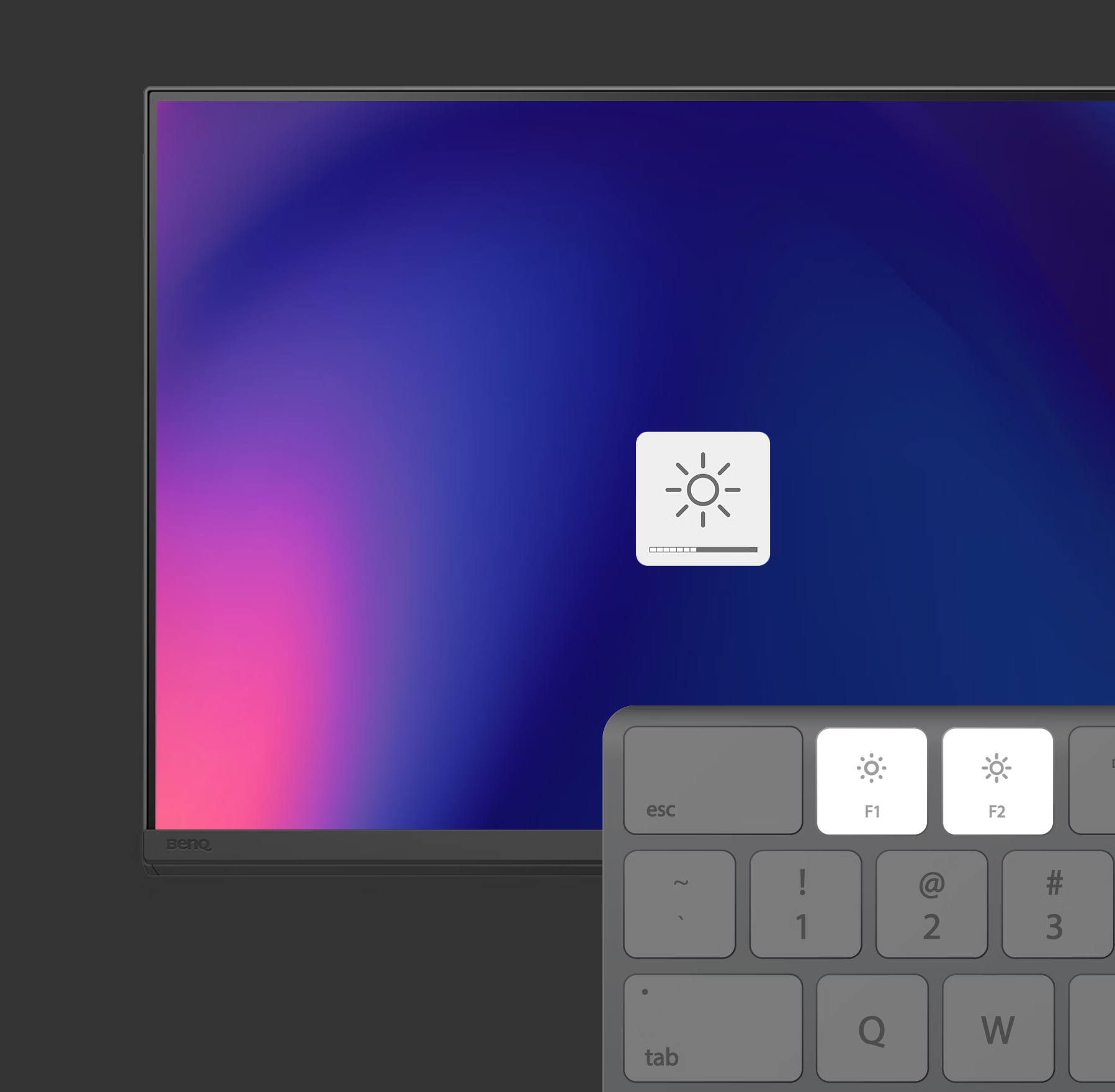 17 monitor designer benq PD2706QN