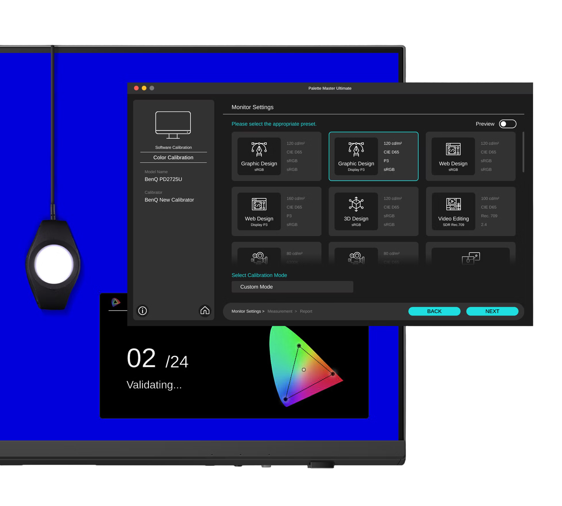 7 monitor designer benq PD2706QN