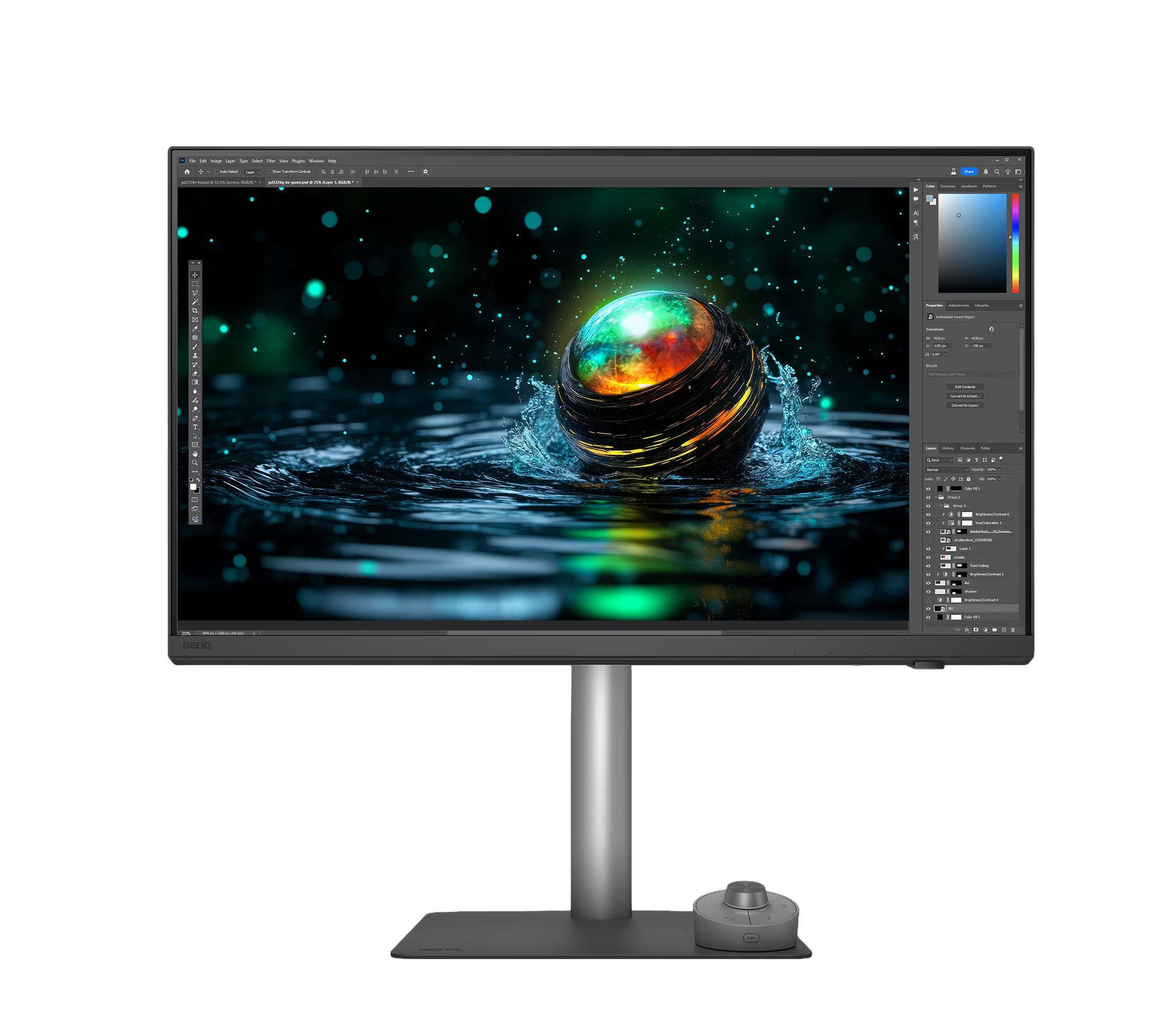 1 monitor for designers benq PD2730S