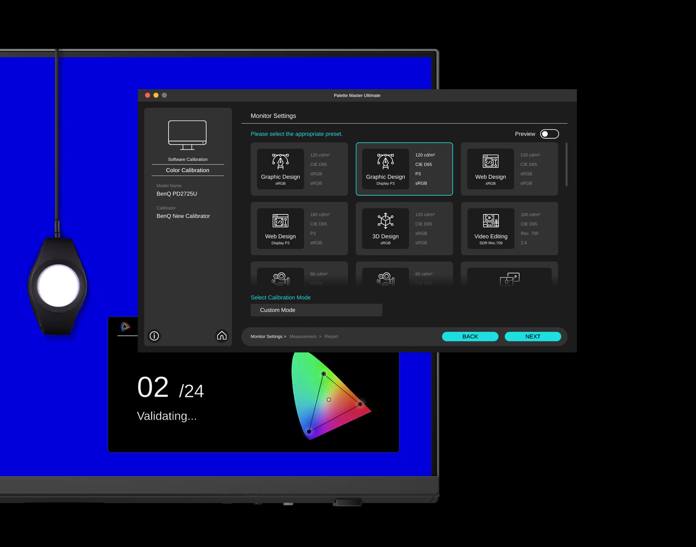 8 benq designer monitor PD3226G