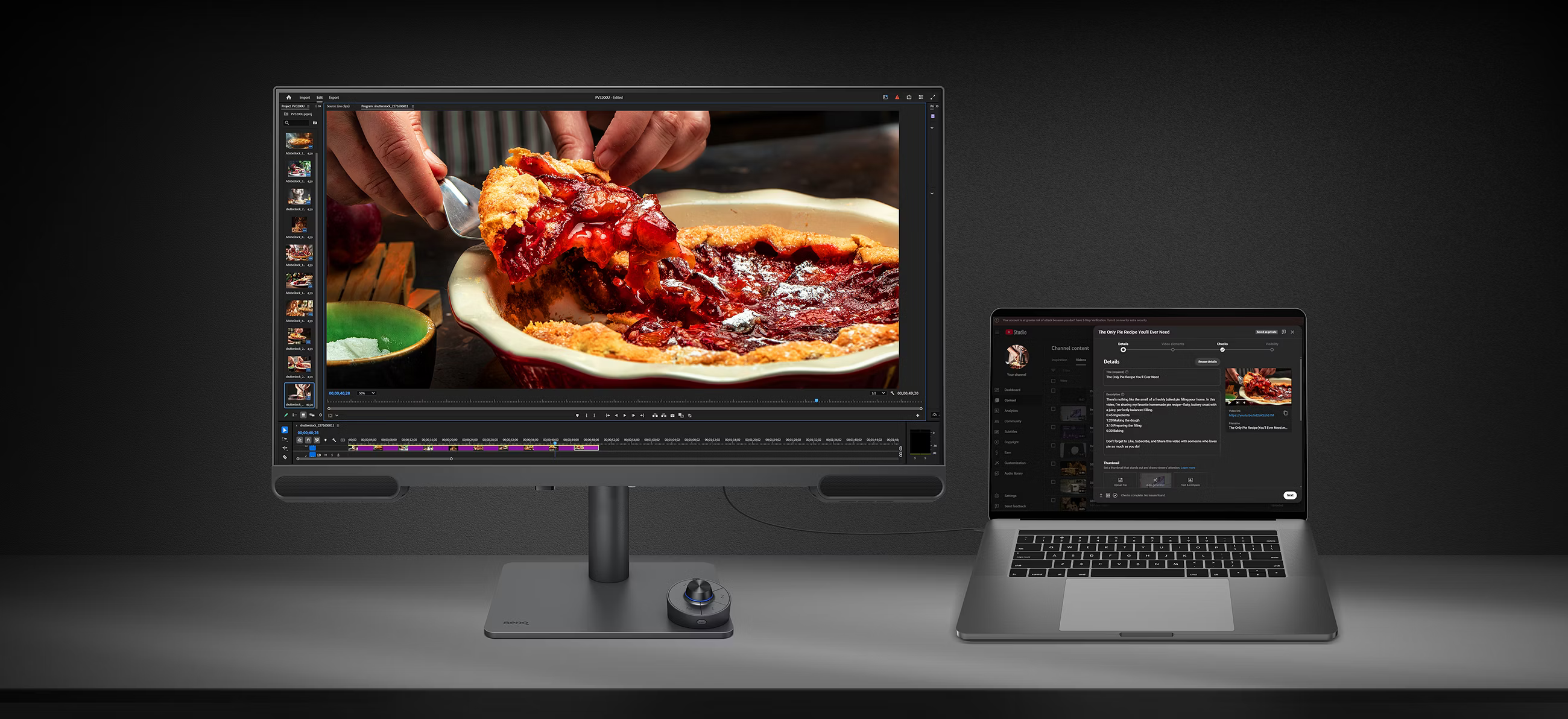 2 video editing monitor PV3200U