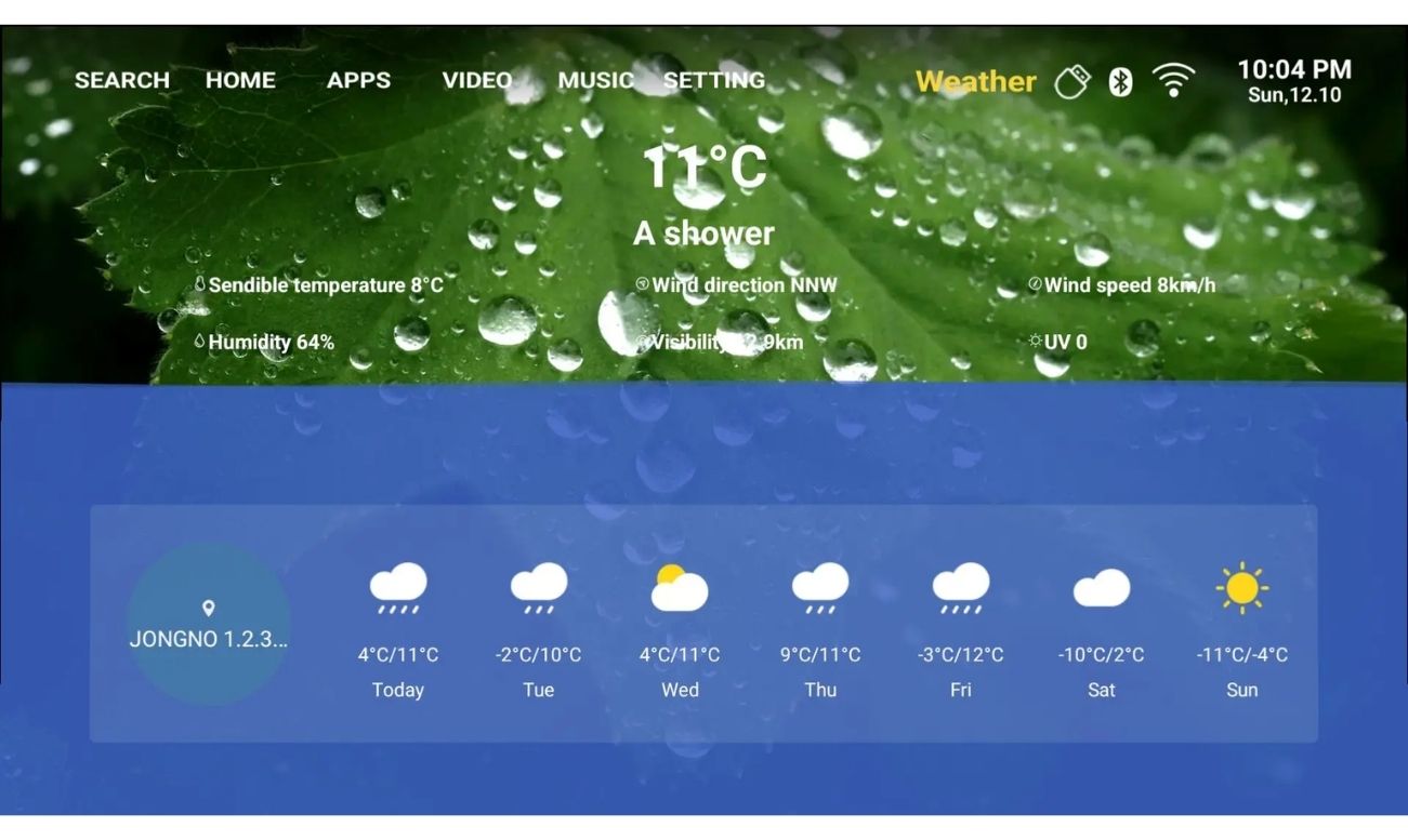 Touyinger Q11 Android interface 8
