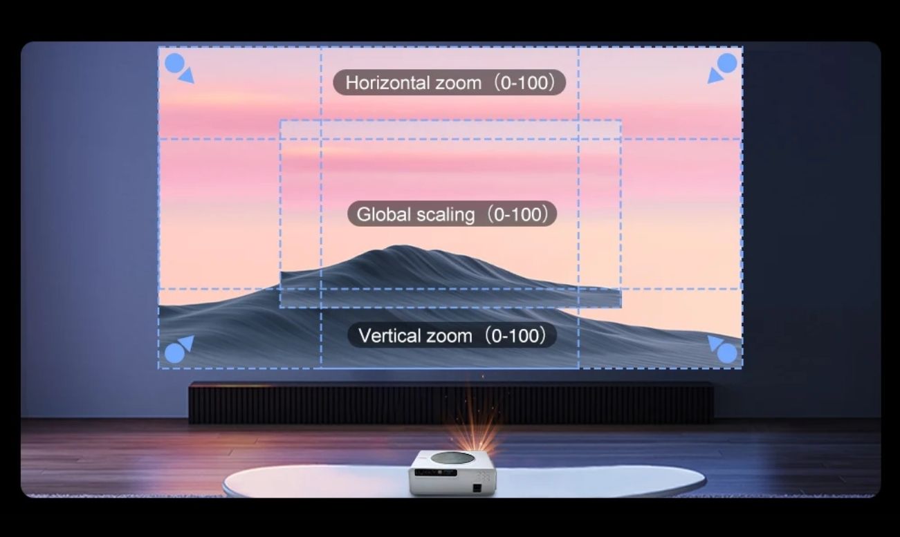 Touyinger Q11 zoom function