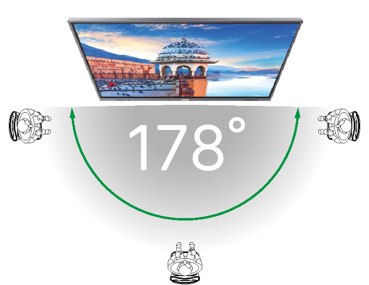 8 vivitek interactive display bk