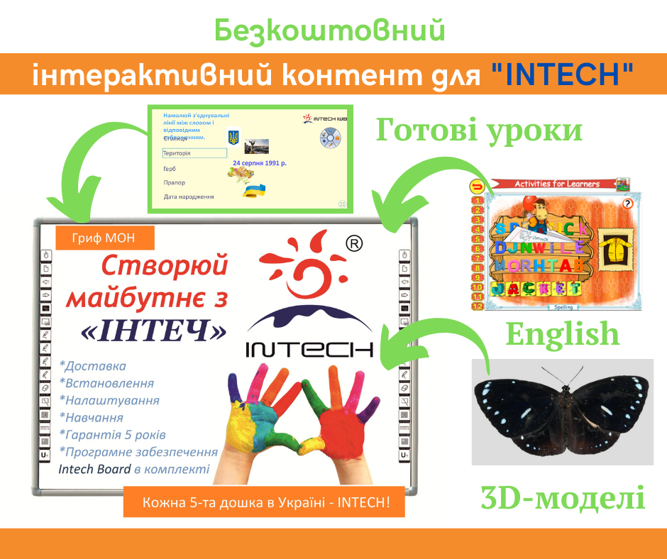 Безкоштовний інтерактивний контент