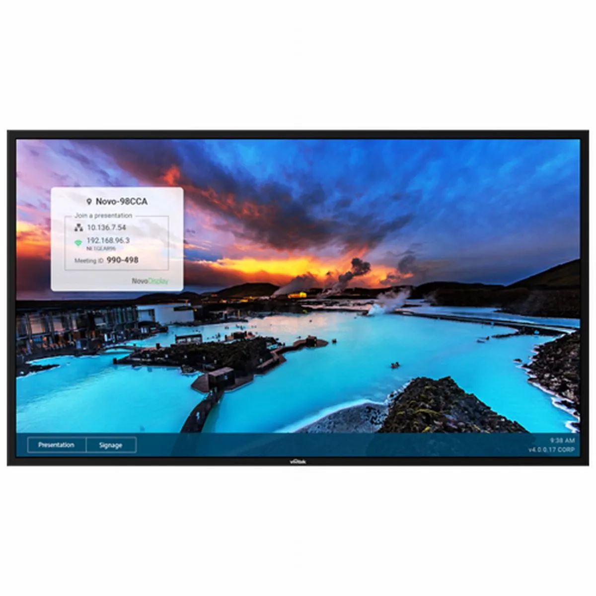 informatsiini dysplei vivitek serii dk