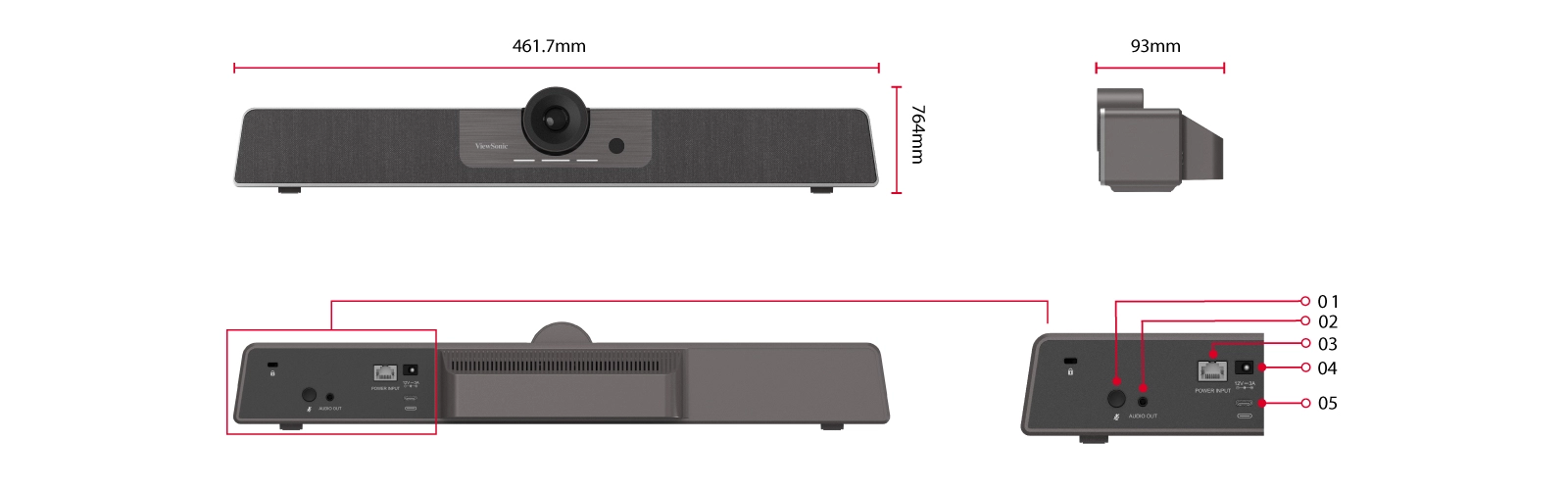 4 viewsonic conference camera